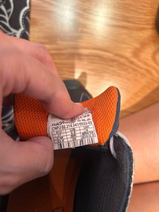 Zapatillas Trekking Quechua T37 Azul/Naranja