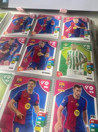 Álbum Adrenalyn 2024/25 casi completo