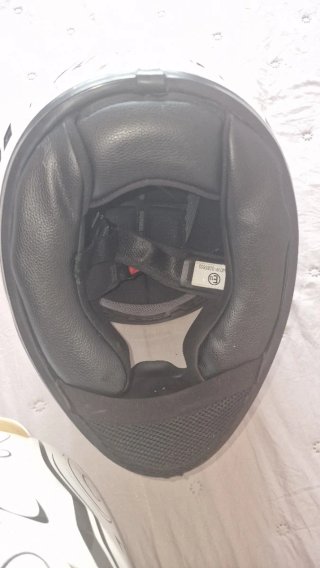 2 Cascos Moto Blancos Talla L y M