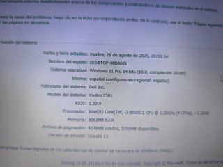 Portátil Dell Vostro 15 W11 Negro