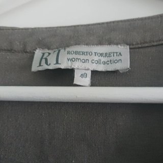 Vestido casual Roberto Torretta verde oliva