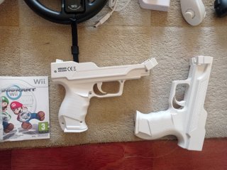 Nintendo Wii Consola, 9 Accesorios con 2 juegos
