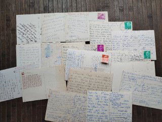 Bonita colección de postales vintage