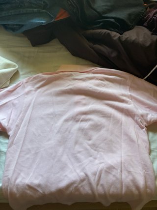 Polo Lacoste Rosa Talla M