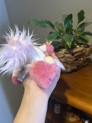 Peluche Nici unicórnio rosa