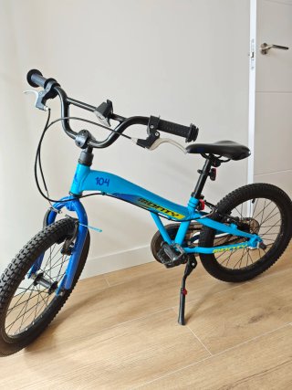 Bicicleta Monty 104 Infantil Azul