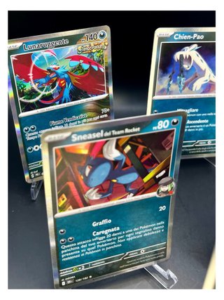 Lotto 6 Carte Pokémon Dark/Tempo Passato ITA