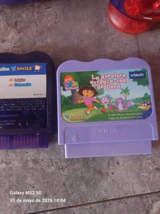 Consola V.Smile Vtech con 2 juegos