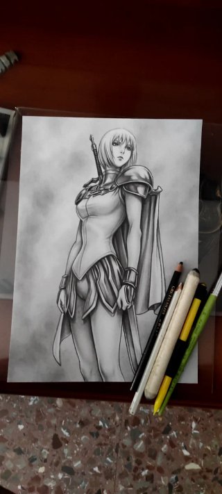 Illustrazione Claymore Anime/Manga
