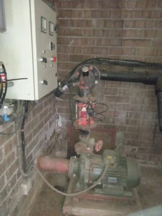 Bomba de riego completa