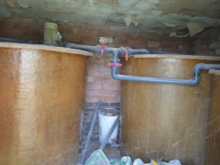 Bomba de riego completa