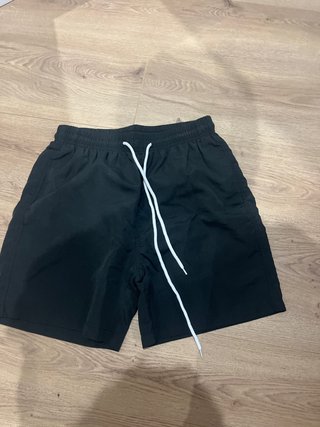 Bañador negro con cordón