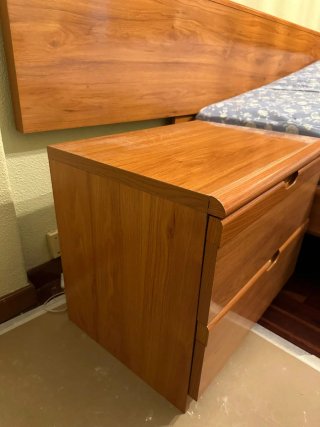 Dormitorio 135cm madera