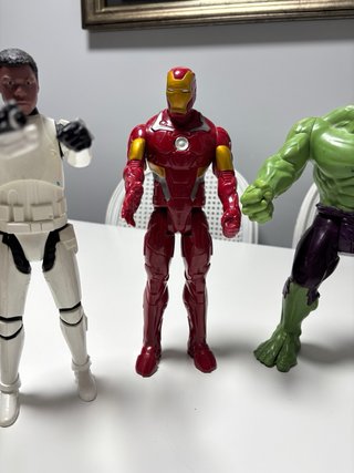 Lote Figuras Marvel: Hulk, Capitán América, Thor,