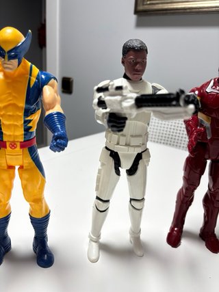 Lote Figuras Marvel: Hulk, Capitán América, Thor,