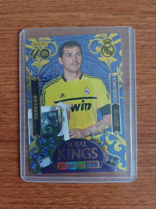 Cartas Real Madrid Total Kings Adrenalyn