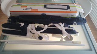 Barrera Cama Jane Abatible y Plegable 1.40m