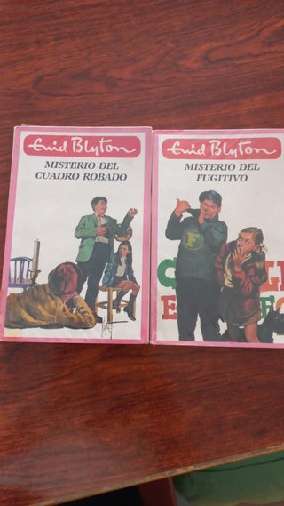 6 libros Enid Blyton de MISTERIO