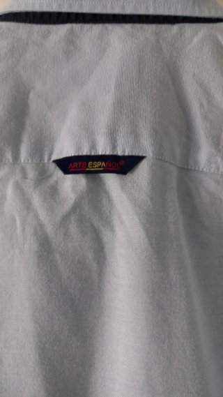 Camisa celeste hombre