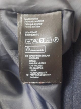 Blaiser , estilo marinero doble botonadura