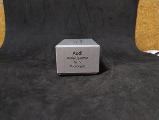 Audi quattro Gr. S Prototype, 1986, 1:87