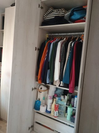 Armario 6 puertas madera