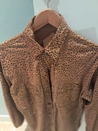 Chaqueta de ante reversible