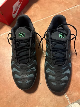 Zapatillas Nike Air Max Plus Negras y Verdes