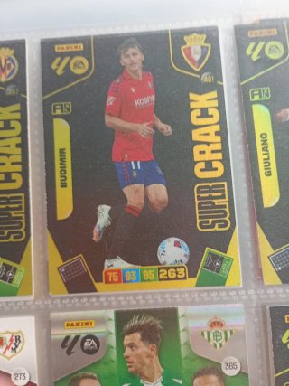 8 Cartas Fútbol Panini 2026
