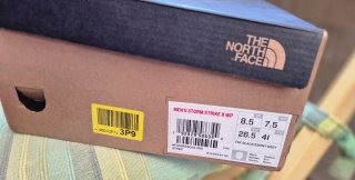 Botas de montaña The North Face negras