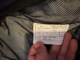 Chaqueta Moto spidi Talla S Grande Negra.