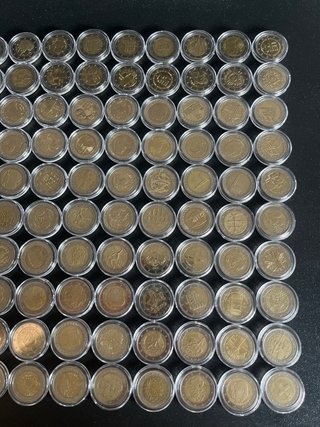 Lote 100 monedas 2€