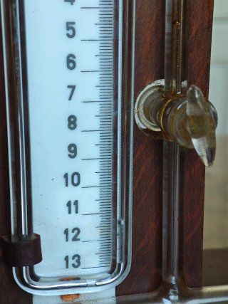Vacuometro a Mercurio con Tubo