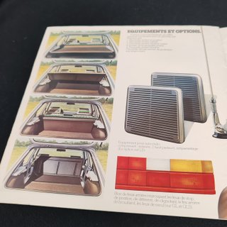 Catálogo Chrysler Simca Horizon Original 1978