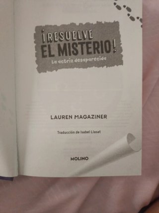 Resuelve el misterio 2. La actriz desaparecida