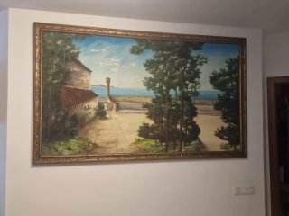 Cuadro al óleo monumental (Escucho ofertas)