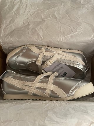 Bailarinas Onitsuka Tiger Plata Talla 38