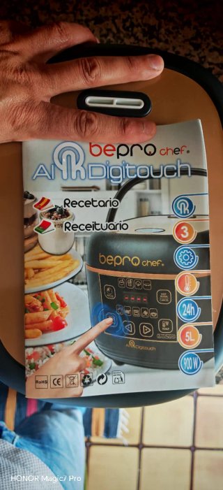 Forno elétrico Bepro Chef Digitouch novo
