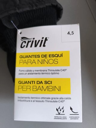 Guanti da sci per bambini Taglia 4,5
