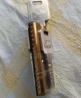 Bombín cerradura seguridad cilindro de puerta
