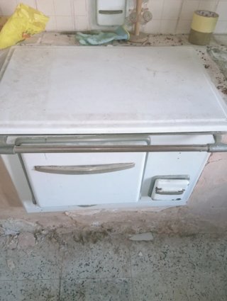 Cocina de carbón vintage