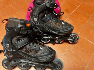 Patines Oxelo Roller Fit 3 Junior + Casco