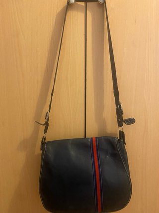 Bolso Piel Montepicaza azul marino