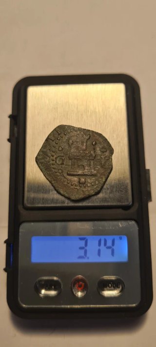Moneda Maravedí Vellón Antigua