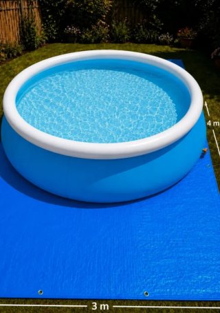 Lona Suelo Piscina 3x4m Nueva