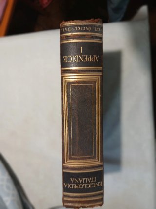 Enciclopedia Treccani, Appendice 1 1938