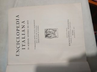 Enciclopedia Treccani, Appendice 1 1938