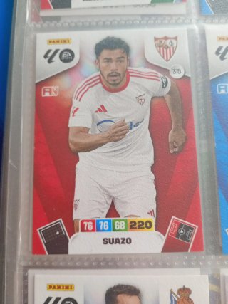 8 Cartas Fútbol Panini