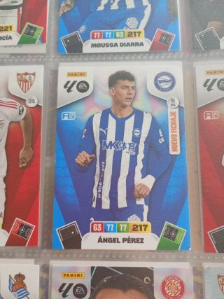 8 Cartas Fútbol Panini