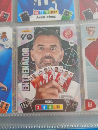 8 Cartas Fútbol Panini